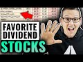 My Top 5 Favorite Stocks To Buy! (Dividend & Growth Stocks)