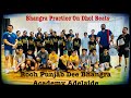Rooh punjab dee bhangra academy adelaide  bhangra practice on live dhol beats 