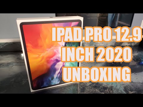 Apple iPad Pro 12 9 inch 2020  4th Gen  Verizon 4G LTE UnBoxing