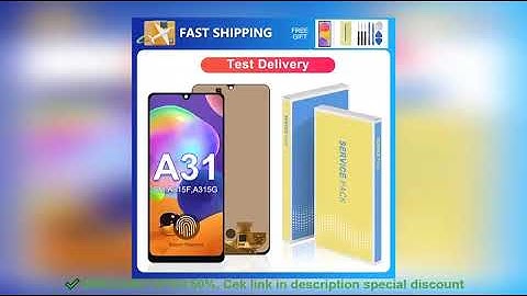 6.4" FOR AMOLED For SAMSUNG A31 A315 LCD Display With Touch Screen Digitizer Assembly Repl Review