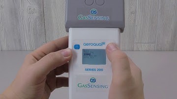 Aeroqual PM Sensor with  Series 200 Monitor Base