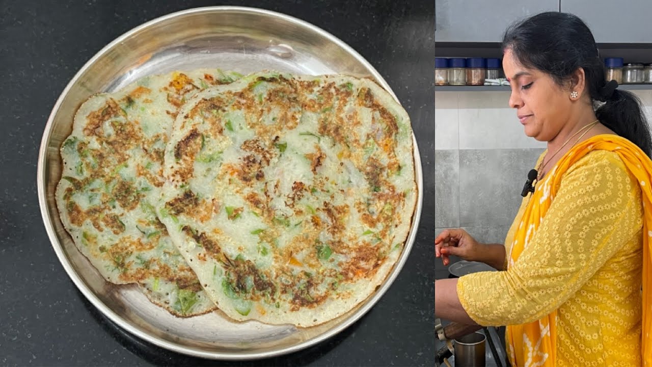 Tiffin Recipe | Instant Uttappam 