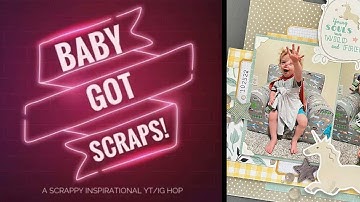 Wild & Free Layout Process | Baby Got Scraps! | How I store and select scraps for page kits