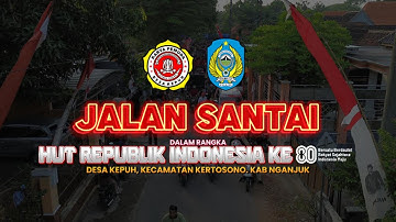 MERIAH BANGET‼️ Jalan Santai Desa Kepuh 2025 | HUT RI Ke-80 Penuh Doorprize & Keceriaan!