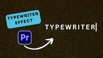 How To Create A Typewriter Effect In Premiere Pro