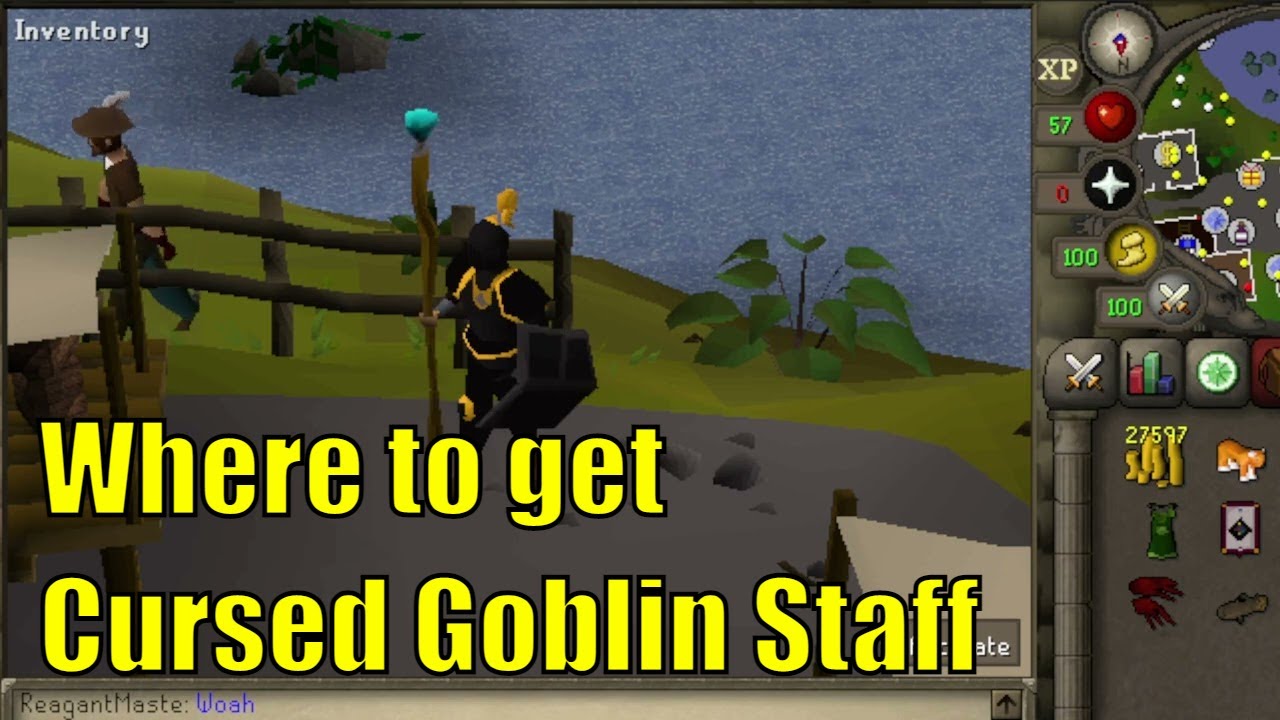 Where to get Cursed Goblin Staff in OSRS YouTube