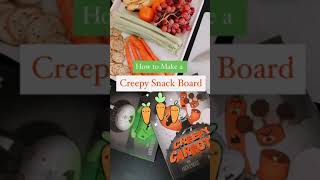 How to Make a Creepy Snack Board #shorts