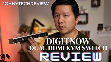 DIGITNOW Dual Monitor KVM Switch Review 2023 – Seamless 4K@60Hz HDMI Switching with Remote & USB Hub