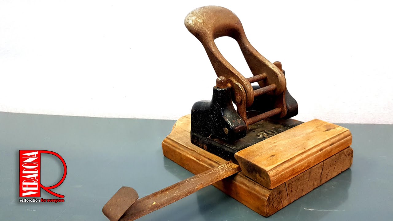 Double Hole Punch - restoration - YouTube