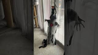 Dog's Startled Reaction to an Animatronic