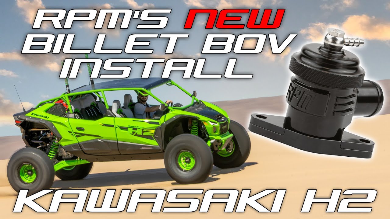 RPM Kawasaki Teryx H2 Billet V2 BOV Kit – RPM SXS