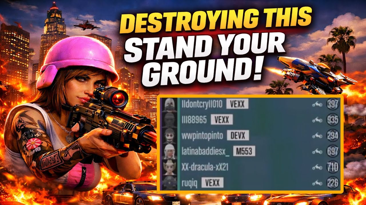 😈 DESTROYING Everyone in this Stand Your Ground! 💣🔥 | GTA Tryhard Chaos Goes Crazy 🤯🚀#gta 