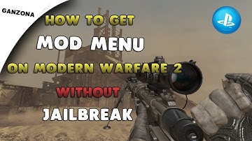 How To Get Mod Menu On Modern Warfare 2 (NO JAILBREAK) (PS3)