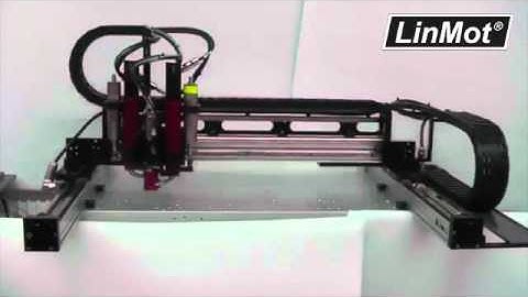 Gantry with LinMot linear motors - Linmot Vietnam