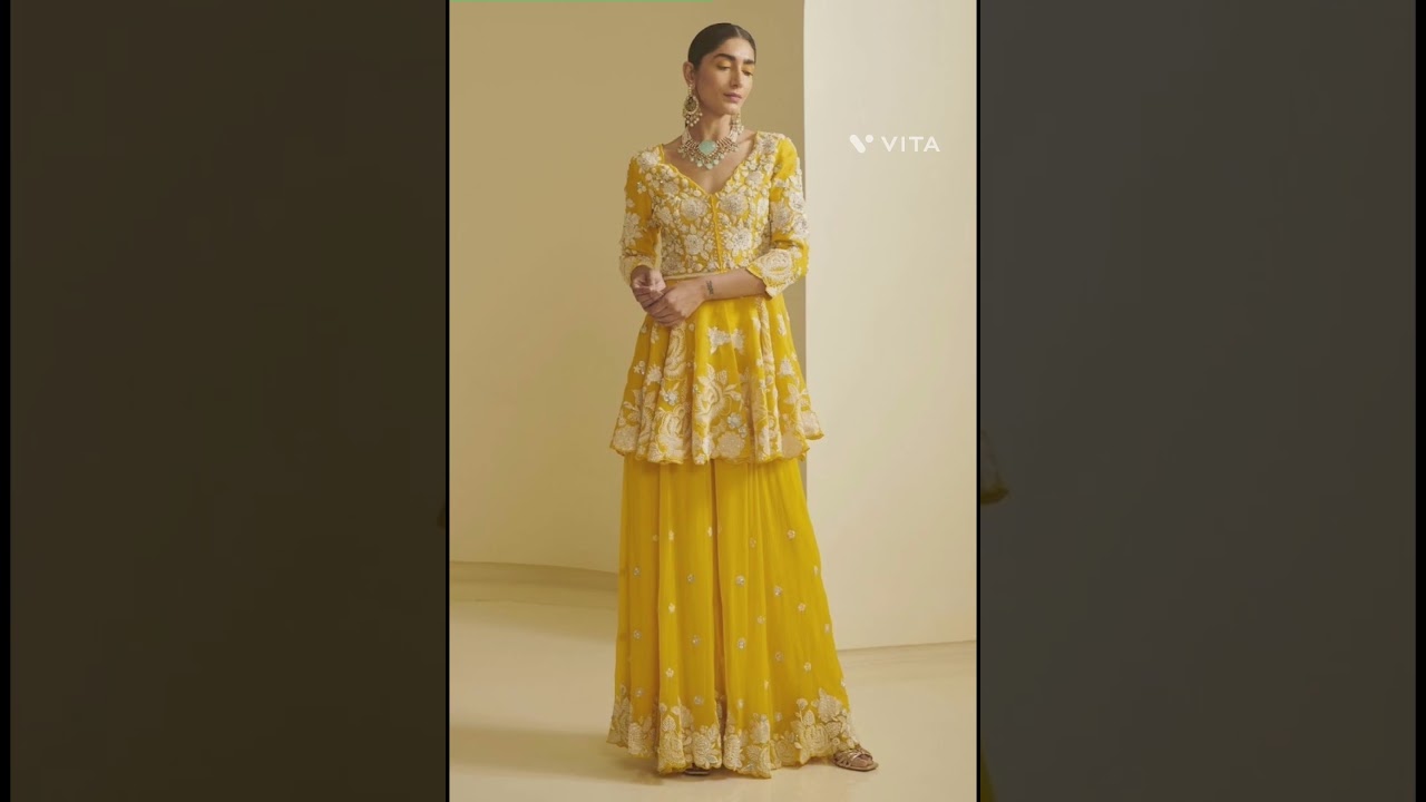 haldi ceremony outfit part1 