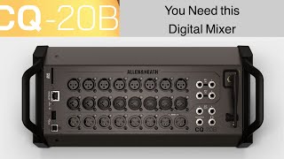 Allen & Heath CQ 20B  Portable Digital Mixer. Product Description | In English