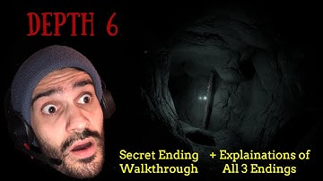SECRET ENDING WALKTHROUGH (Easter Egg) + All 3 Endings Explained | Depth 6
