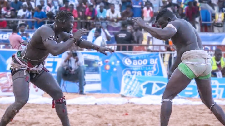 Combat Niang Bou Ndaw Vs Amanekh - Vite fait bien fait!