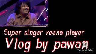 We met super singer veena player sir Rajesh vaidhya.. and Radha Ravi sir 😀..