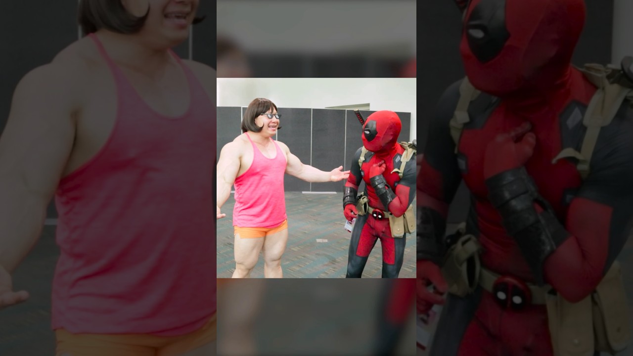 Deadpool vs Dora the Destroyer PT.6 😎 w/@bane_armstrong #deadpool #doratheexplorer #cosplay