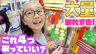 クレーンゲームで大量ゲットしまくり!そのスクイーズ4つも取る!?エブリデイ行田店