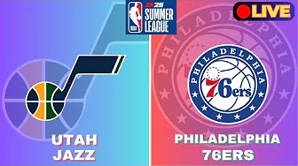 Basketball Live Score : Utah Jazz Vs Philadelphia 76ers | NBA Summer League 2024 thumbnail
