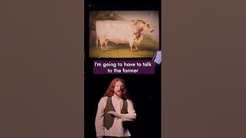 Cows are hard to draw (especially the corners) #standupcomedy