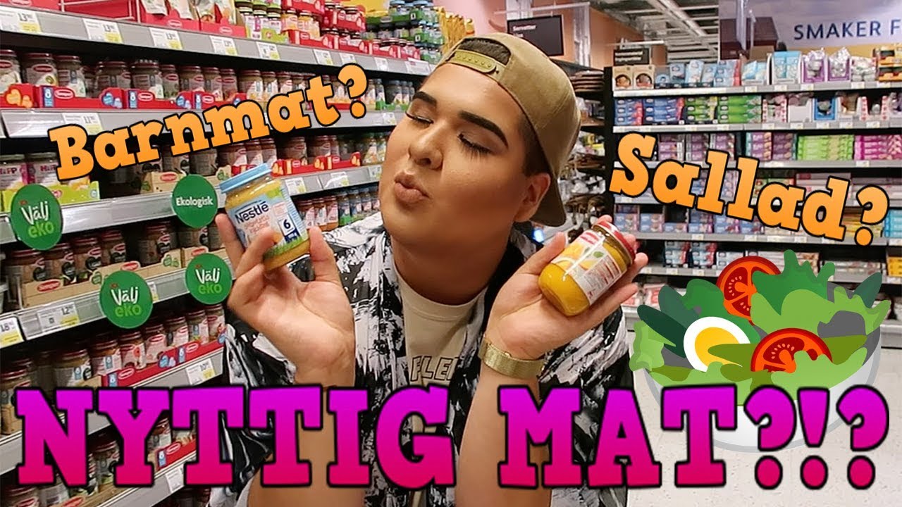 Storhandla NYTTIG mat med mig?!? 🥗 😱 | Sallad, gurka, melon, avokado mm.