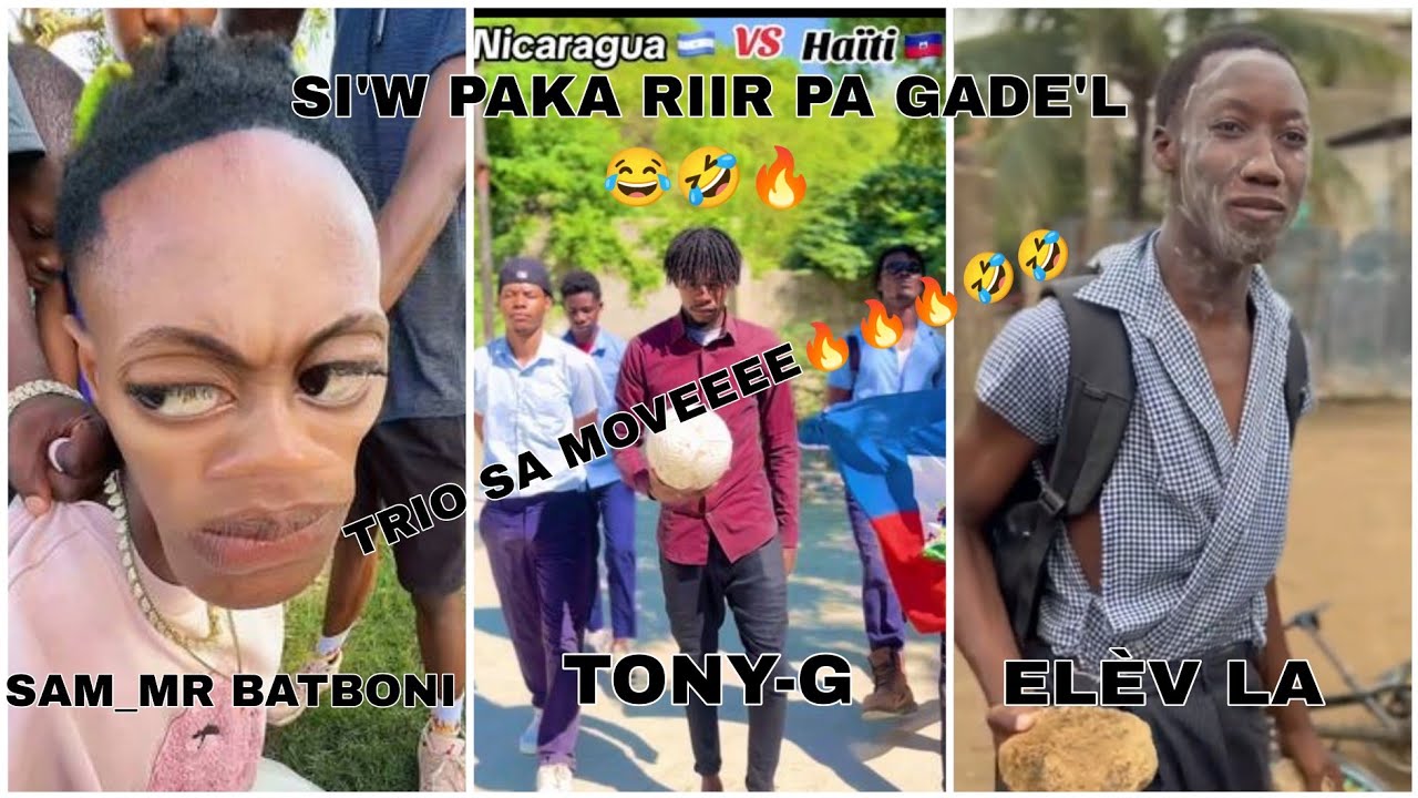 Si'w paka riir pa gade'l 😂 Trio sa moveeeeeeeee