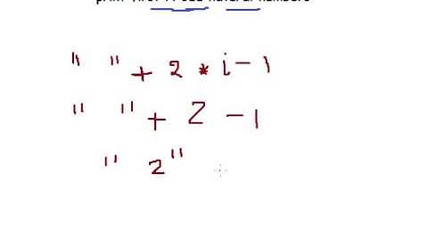 Java program to print first N odd natural numbers