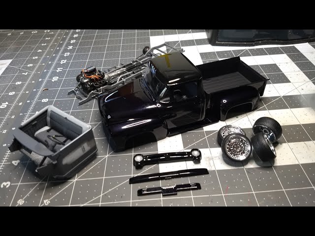 Revell foose Ford f-100 pickup [update #2] - YouTube