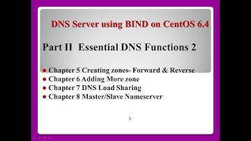 DNS Server using BIND on CentOS 6.4 - part 2/5