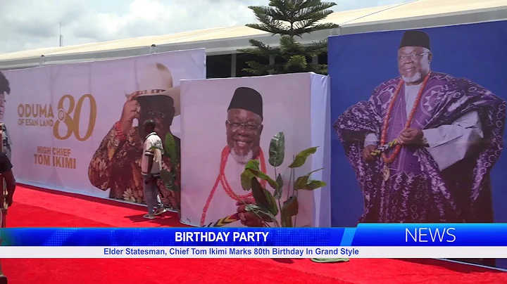 Elder Statesman, Chief Tom Ikimi Marks 80th Birthday In Grand Style