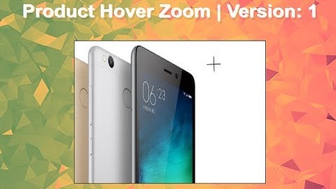 Product Hover Zoom Using Jquery + Css, Magnify Photo, Jquery Image Effects, Mouse Hover Zoom