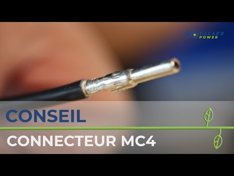 Sertir des connecteurs MC4