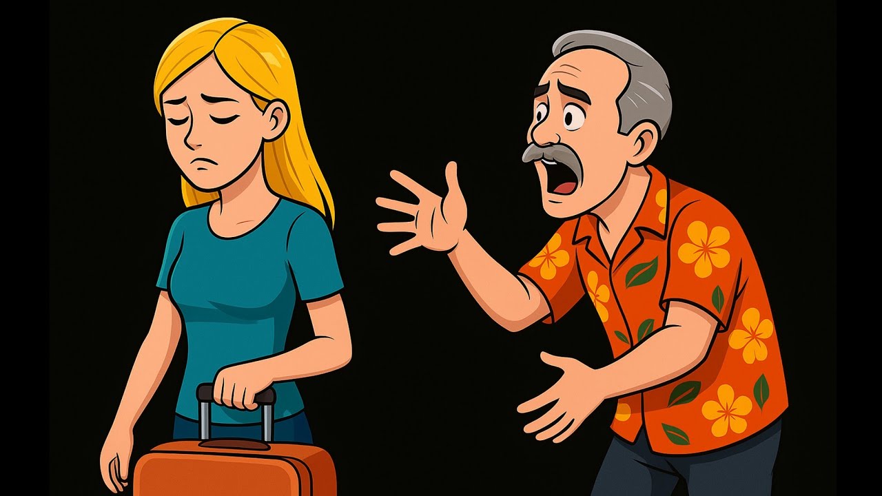 Я Сбежала С Отпуска, Оплаченного Отцом, После Того, Как Он Опозорил Меня В Самолёте!