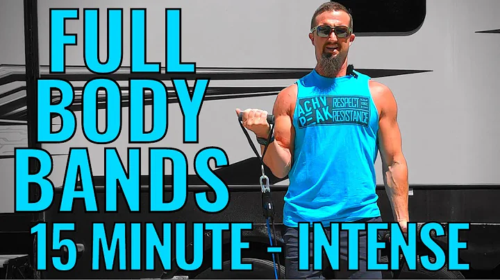 15 Minute Full Body Resistance Band Workout - This one is Tough