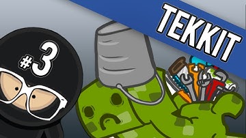 Tekkit Lets Play - Part 3 Mining Well