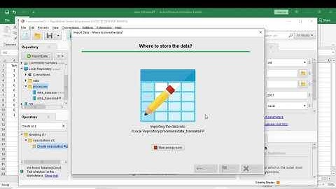 Association Rule dengan algoritma apriori di Rapidminer