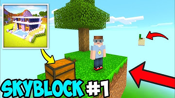 Craft World SKYBLOCK Survival Walkthrough Gameplay Part 1 | Craft World - Master Block 3d