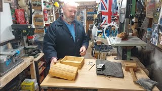 Small Treasure Chest & Screw Organisation In The Workshop