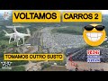 CARROS 2 - DRONE flagra UM MAR de MOTOS e CARROS