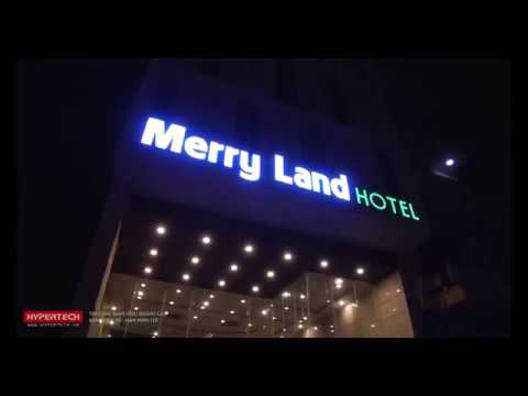 khách sạn merry đà nẵng Update Thi công Bộ chữ Quảng cáo Merry Land Hotel