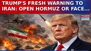 US President Trump Issues 48-Hour Ultimatum To Iran Over Hormuz, Warns Of Strikes On Power Plants