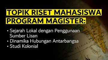 Program Magister Ilmu Sejarah