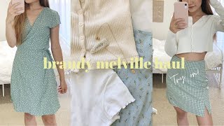 brandy melville try-on haul