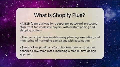 What Is Shopify Plus? - Talking Tech Trends