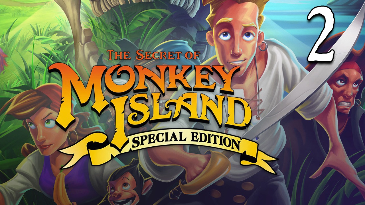 Let's Play The Secret of Monkey Island - Part 2 - The Governor's Muse - YouTube