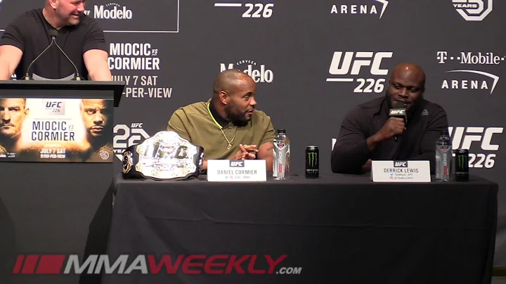 Derrick Lewis Has Beef with Daniel Cormier (UFC 226 Presser)