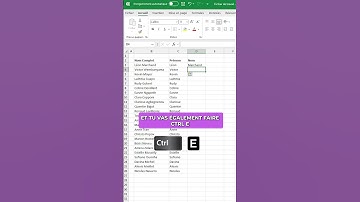Un raccourci MAGIQUE sur Excel pour aller plus vite